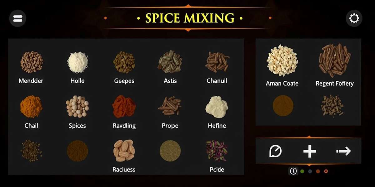 Chai Champion Odyssey - Master the Art of Spice Blending Chai Champion Odyssey spice mixing interface showing various Indian spices